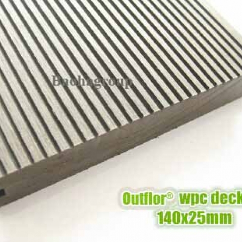 Sàn gỗ nhựa WPC ngoài trời tấm đặc OBM140S20A